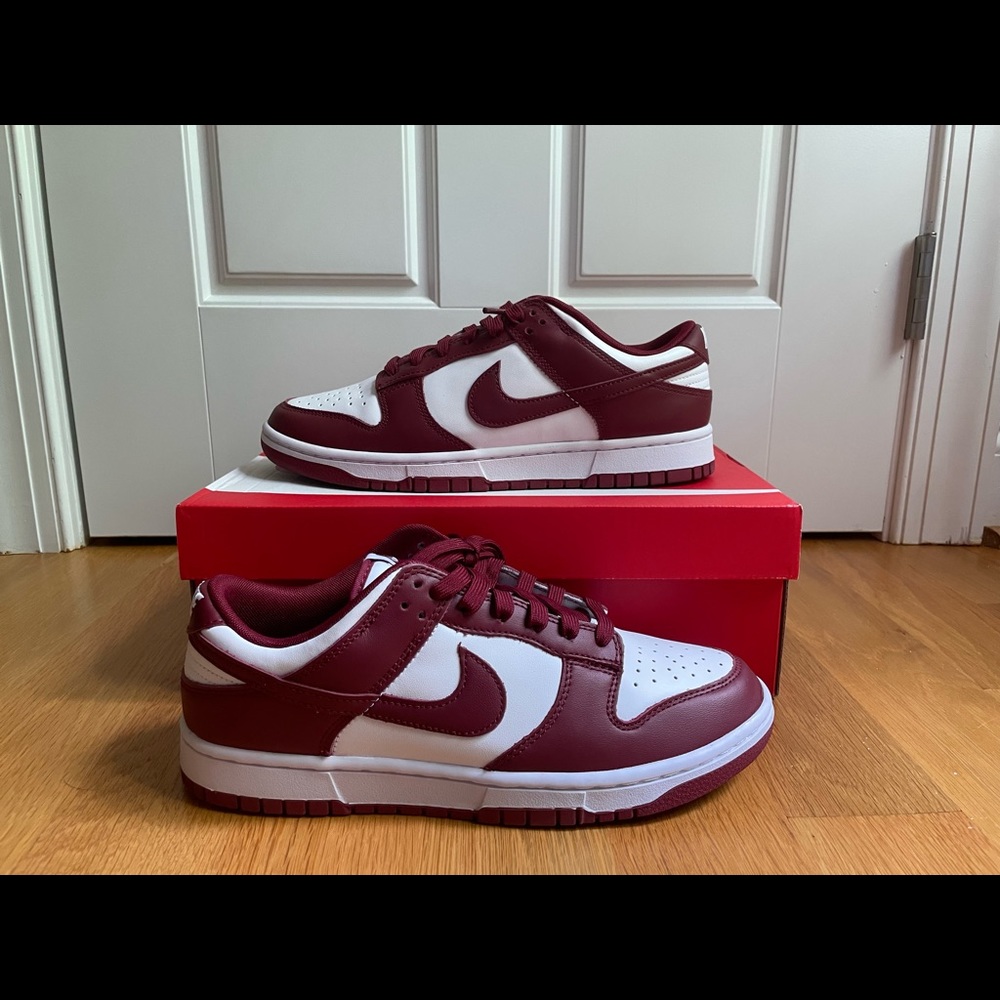 Nike Dunk Low Retro Team Red Men’s Size 9.5 DD1391-601